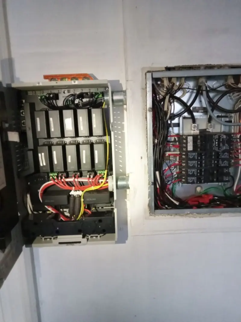 Electrical panel upgrade completed for Carbon Monoxide Detector Installation in Elma